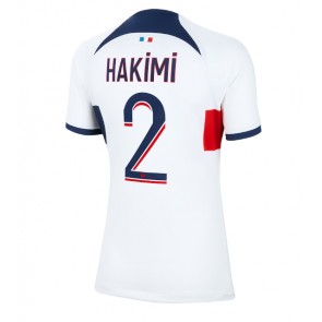 Paris Saint-Germain Achraf Hakimi #2 Dámské Venkovní Dres 2023-24 Krátký Rukáv